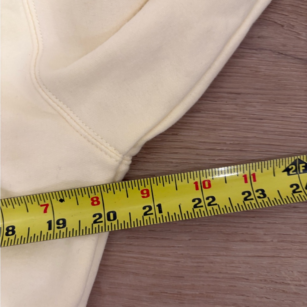 Athleta Yellow Forever Fleece Cropped Full Zip Size XXS - Picture 10 of 10